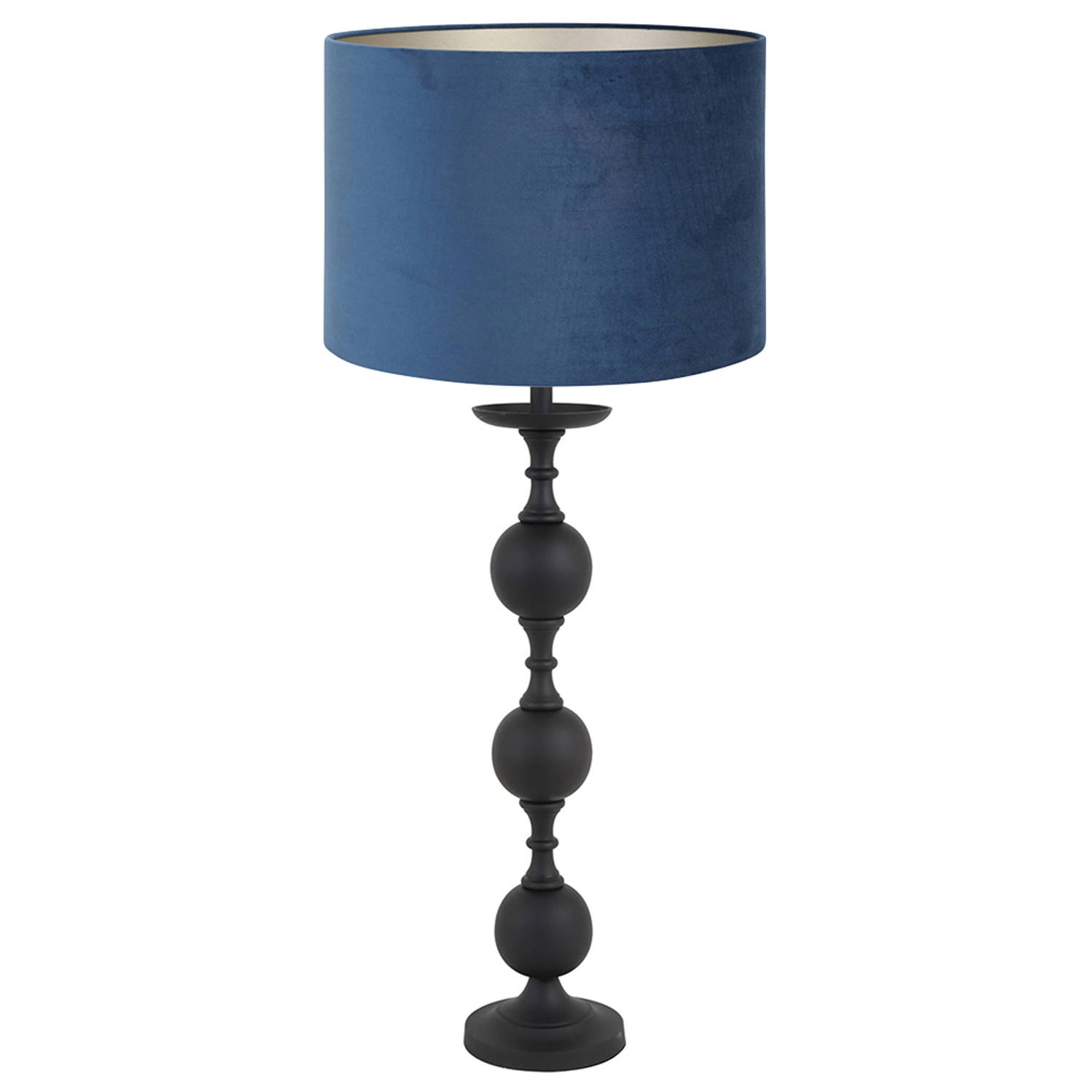 Light and Living Lesane tafellamp - Ø 40 cm - E27 (grote fitting) - blauw