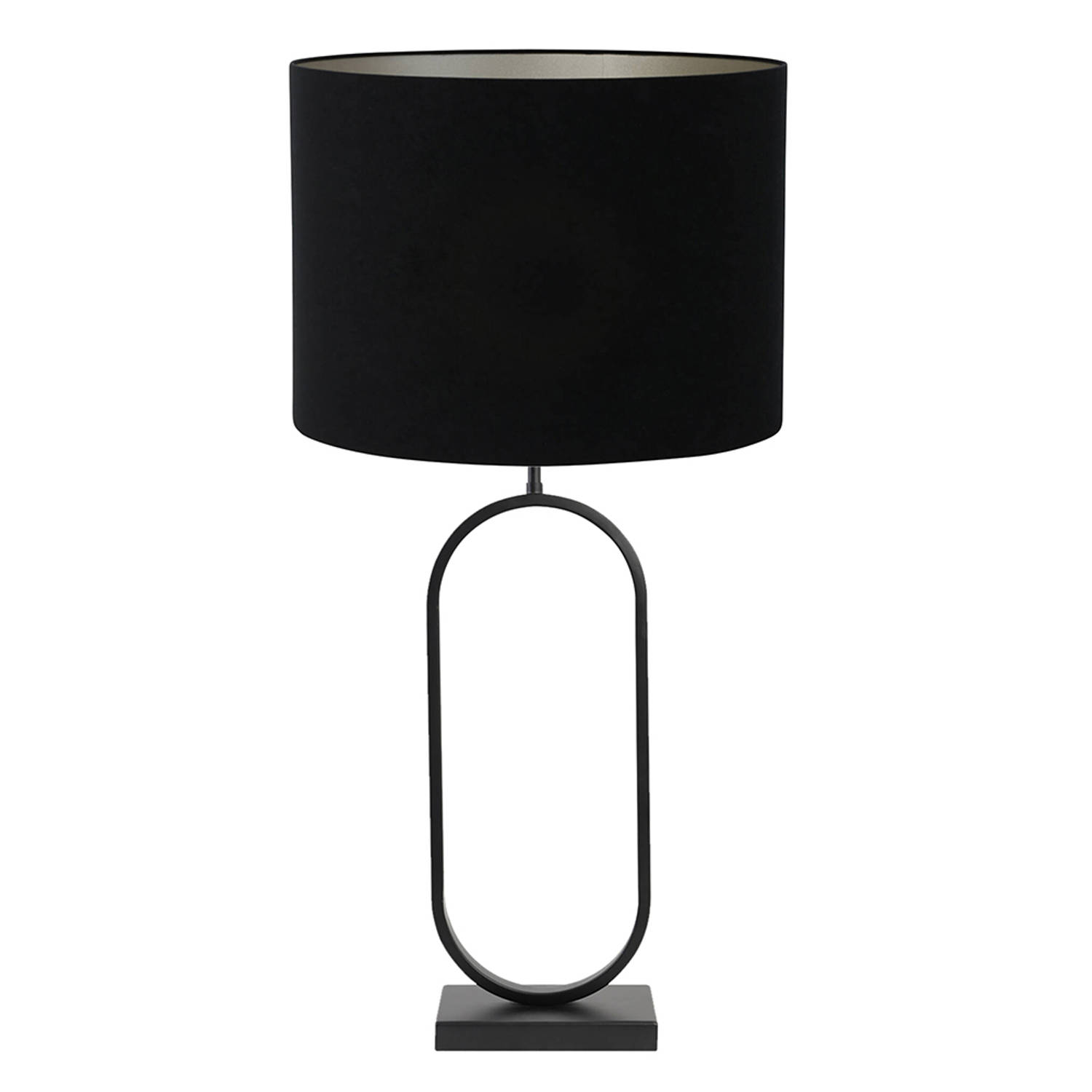 Light and Living Jamiri tafellamp - Ø 40 cm - E27 (grote fitting) - zwart