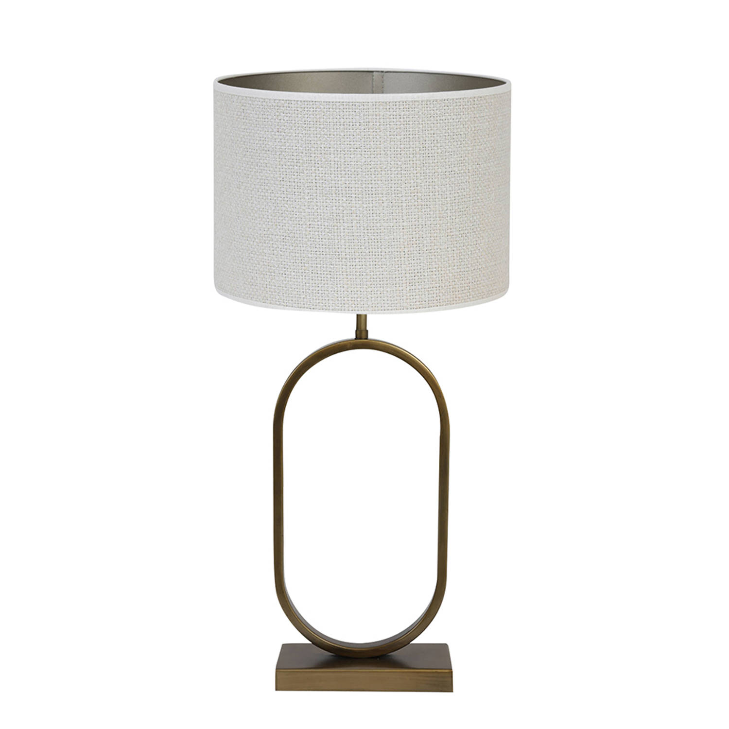 Light and Living Jamiri tafellamp - Ø 30 cm - E27 (grote fitting) - wit