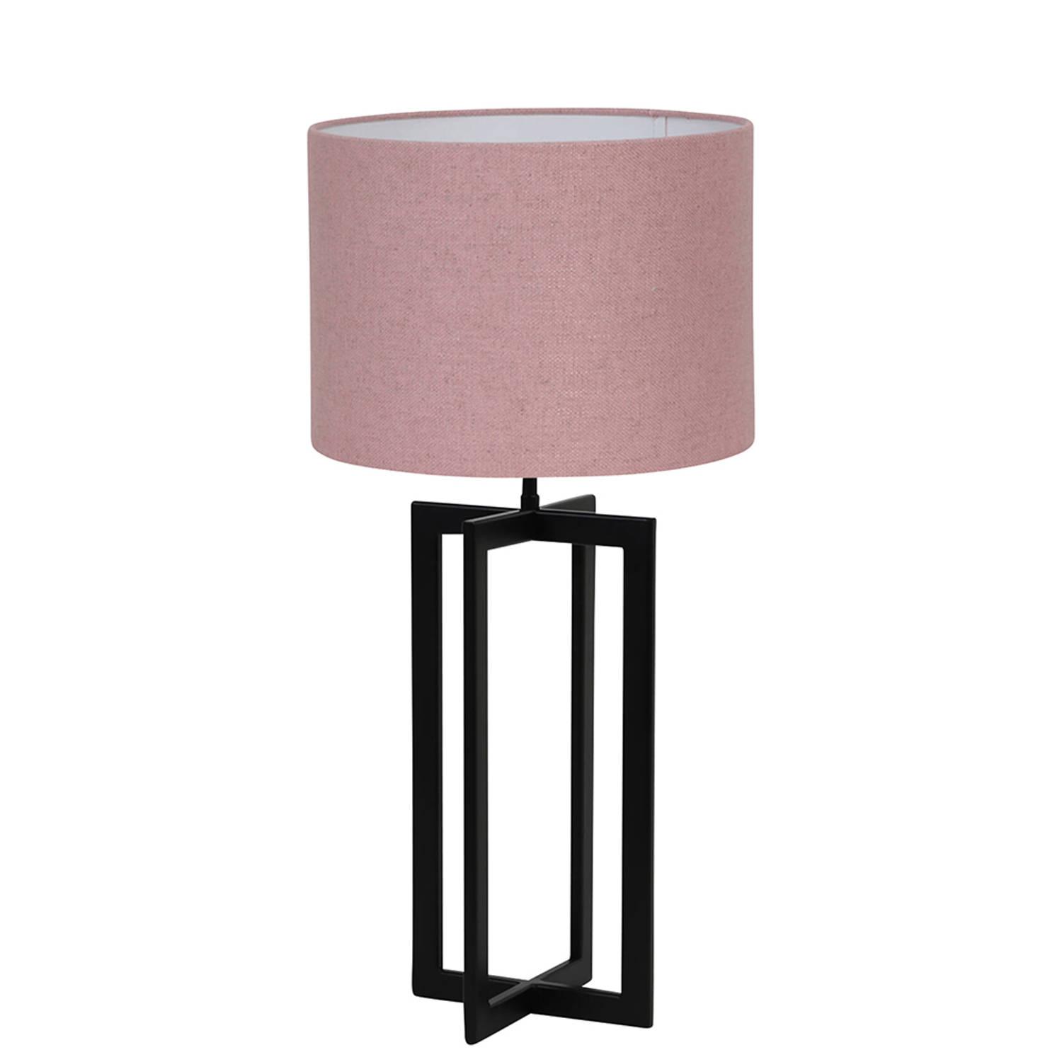Light and Living Mace tafellamp - Ø 30 cm - E27 (grote fitting) - roze