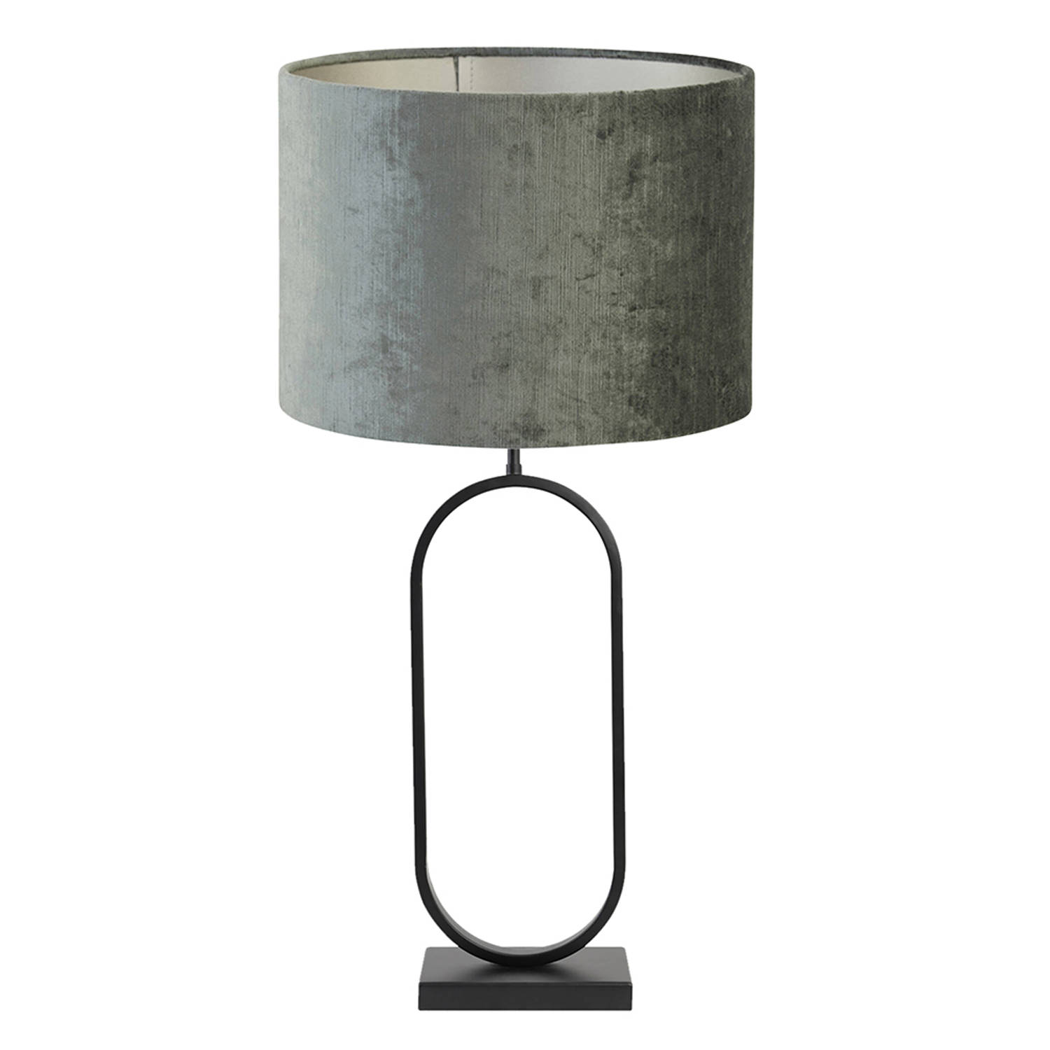 Light and Living Jamiri tafellamp - Ø 40 cm - E27 (grote fitting) - zwart