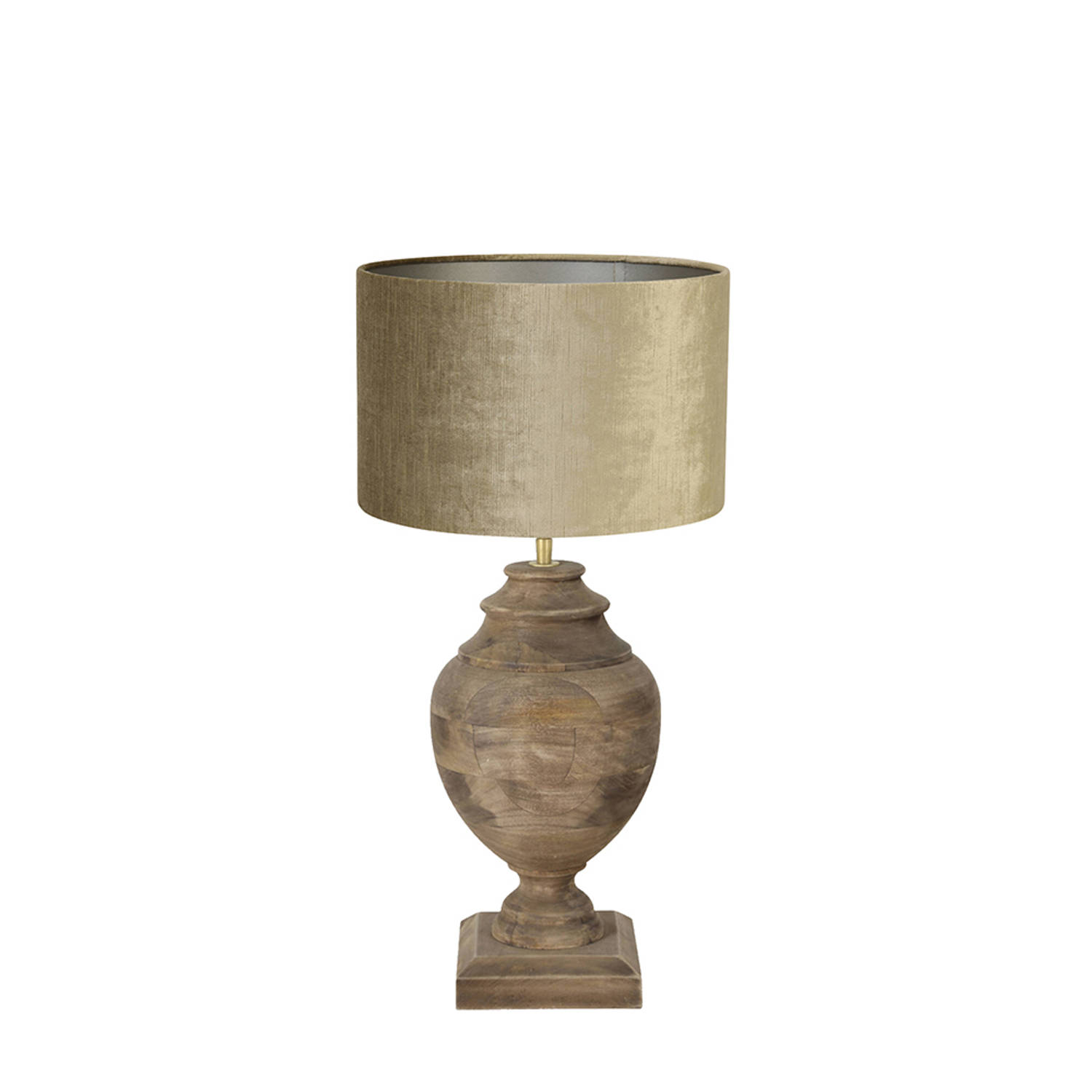 Light and Living Milazzo tafellamp - Ø 30 cm - E27 (grote fitting) - brons