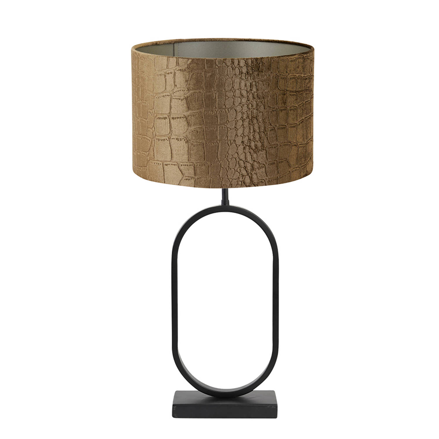Light and Living Jamiri tafellamp - Ø 30 cm - E27 (grote fitting) - bruin