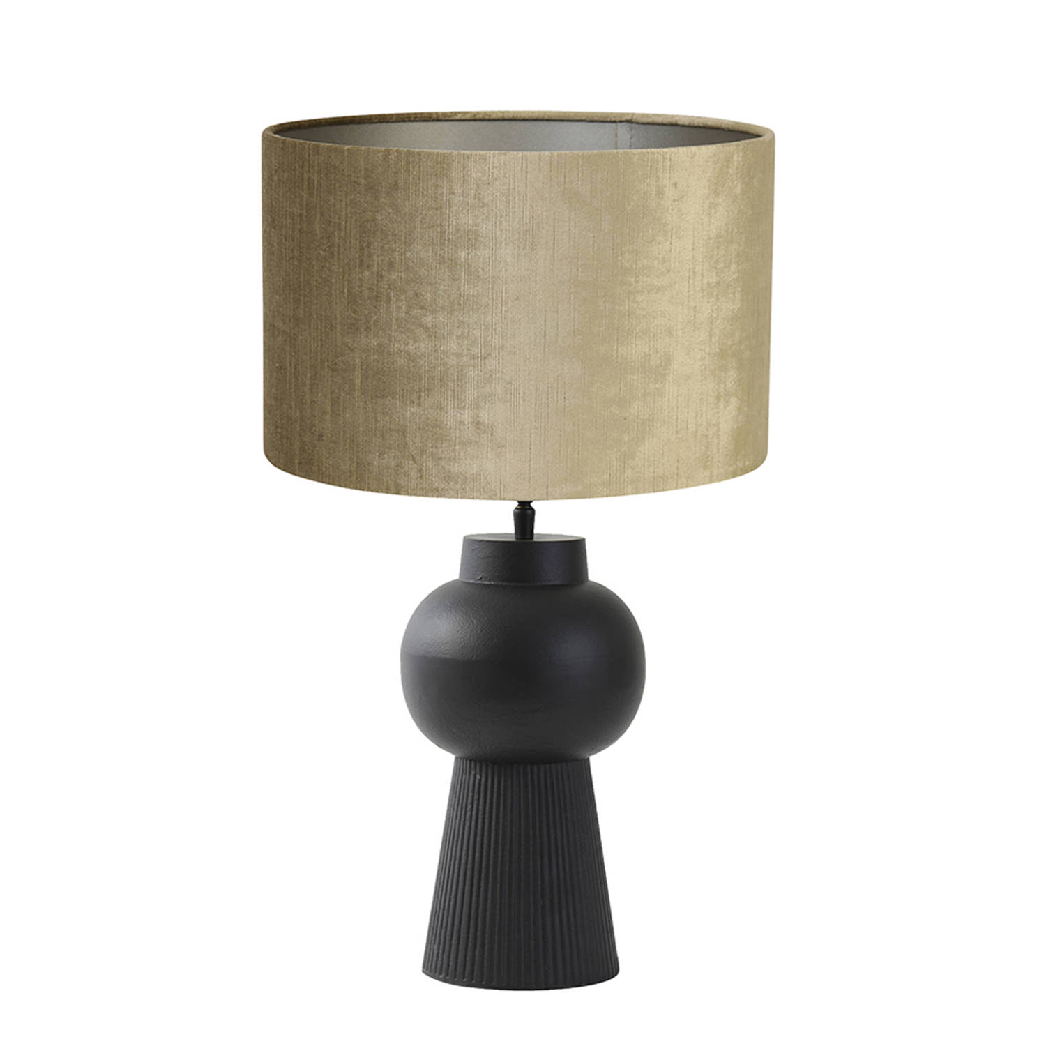 Light and Living Shaka tafellamp - Ø 30 cm - E27 (grote fitting) - brons