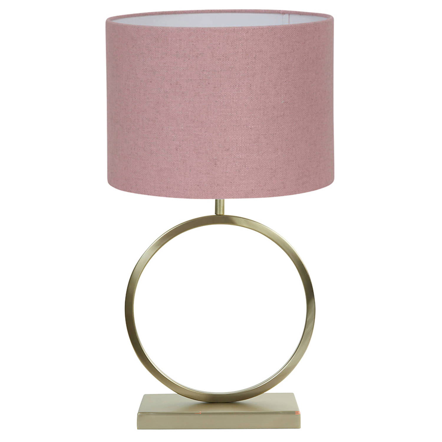 Light and Living Liva tafellamp - Ø 30 cm - E27 (grote fitting) - roze