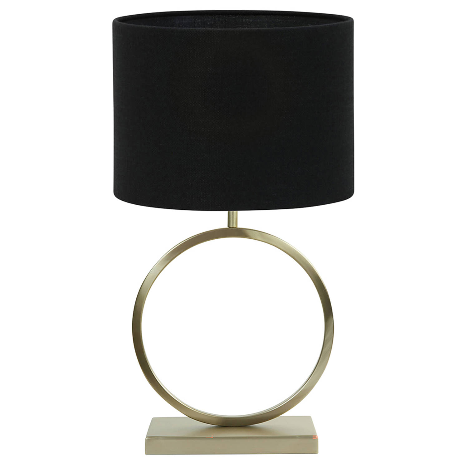 Light and Living Liva tafellamp - Ø 30 cm - E27 (grote fitting) - zwart