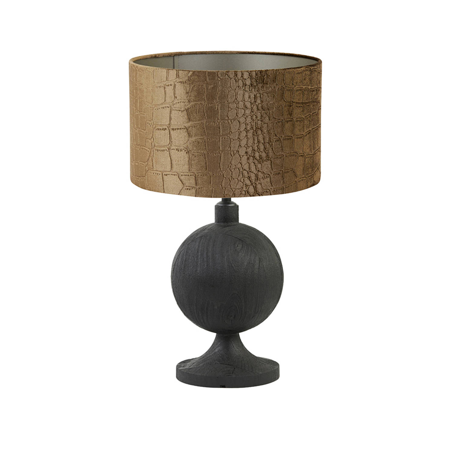 Light and Living Tomasso tafellamp - Ø 30 cm - E27 (grote fitting) - bruin