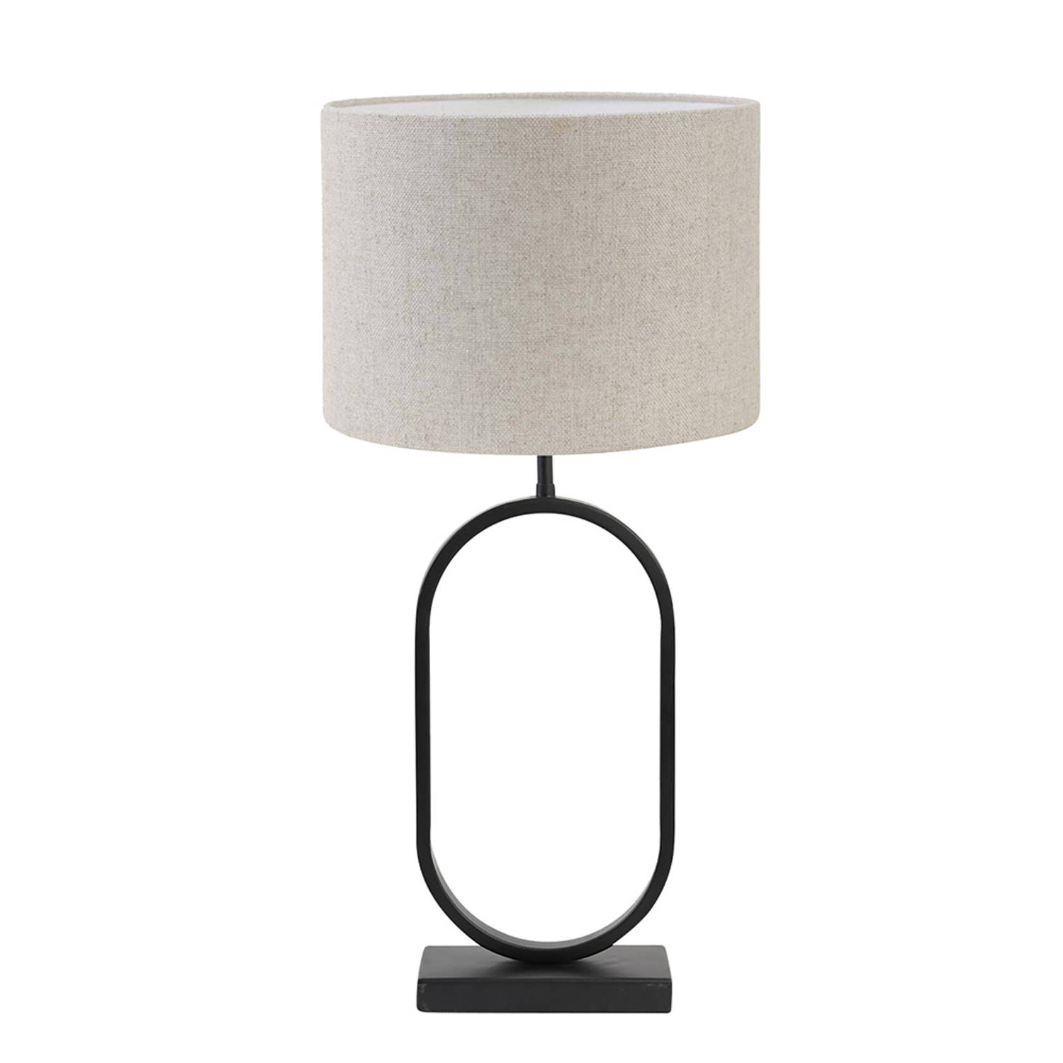 Light and Living Lutika tafellamp - Ø 30 cm - E27 (grote fitting) - bruin