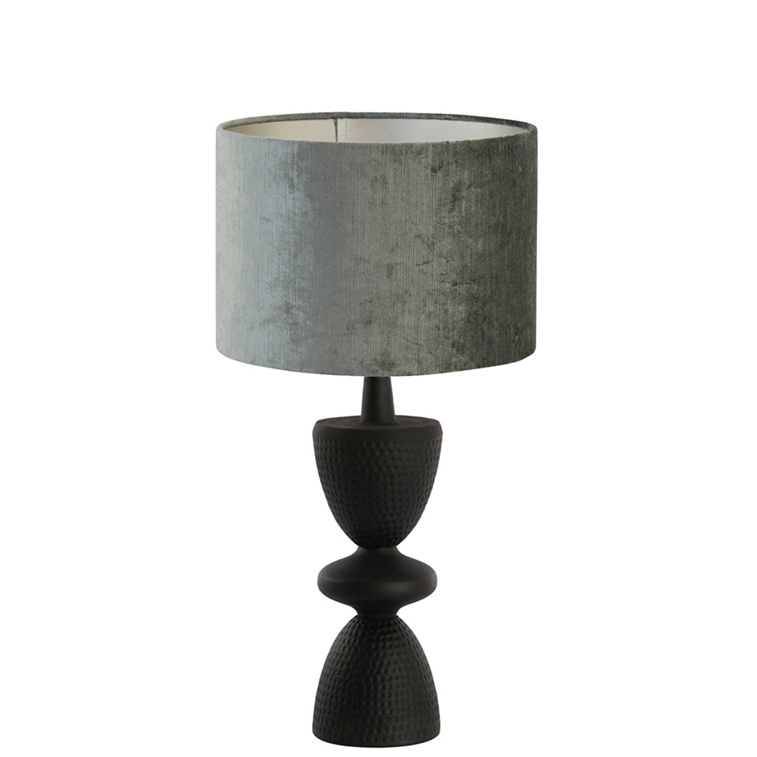 Light and Living Smith tafellamp - Ø 30 cm - E27 (grote fitting) - zwart