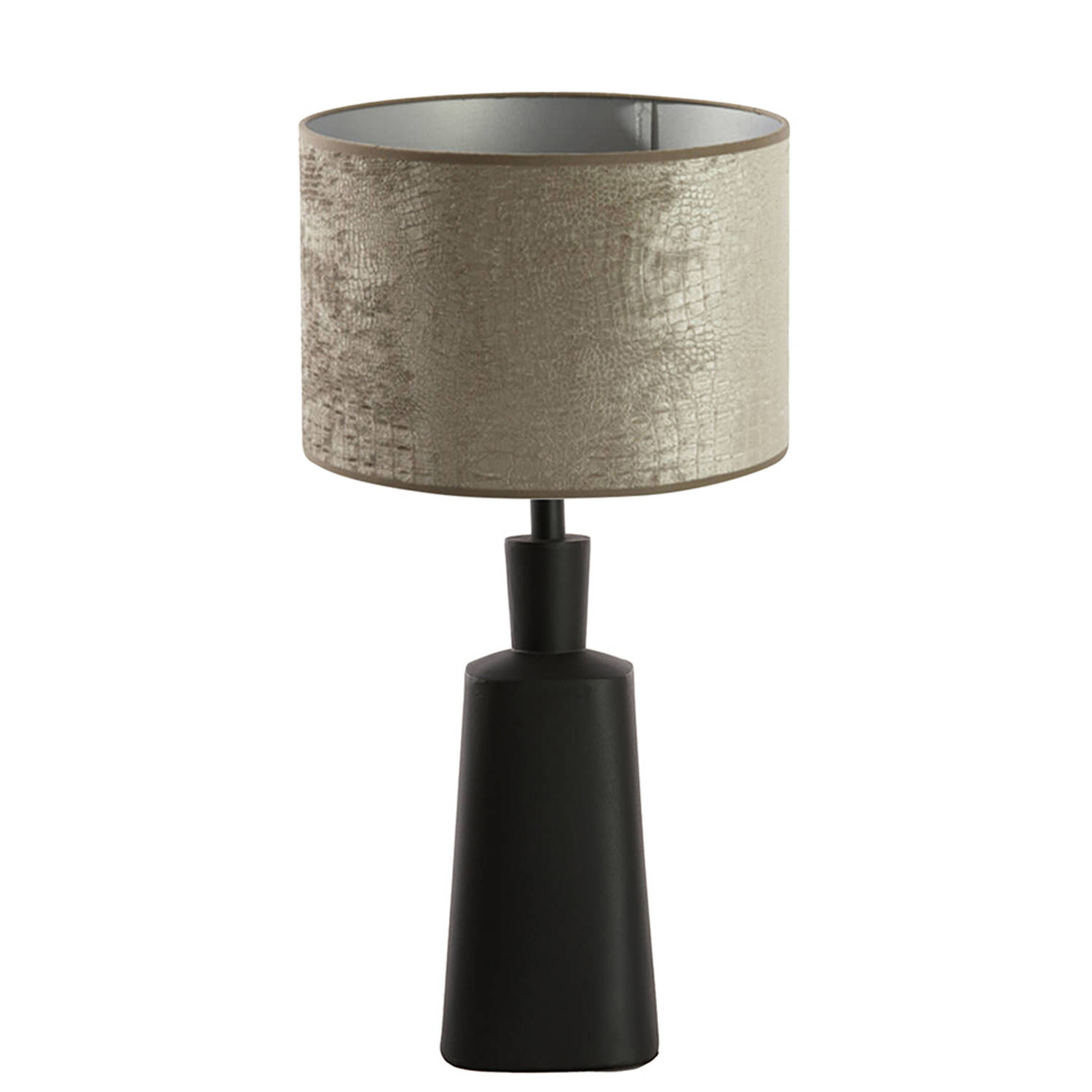 Light and Living Donah tafellamp - Ø 30 cm - E27 (grote fitting) - zilver