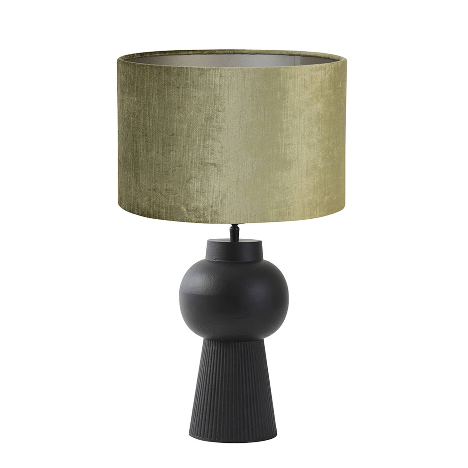Light and Living Shaka tafellamp - Ø 30 cm - E27 (grote fitting) - groen