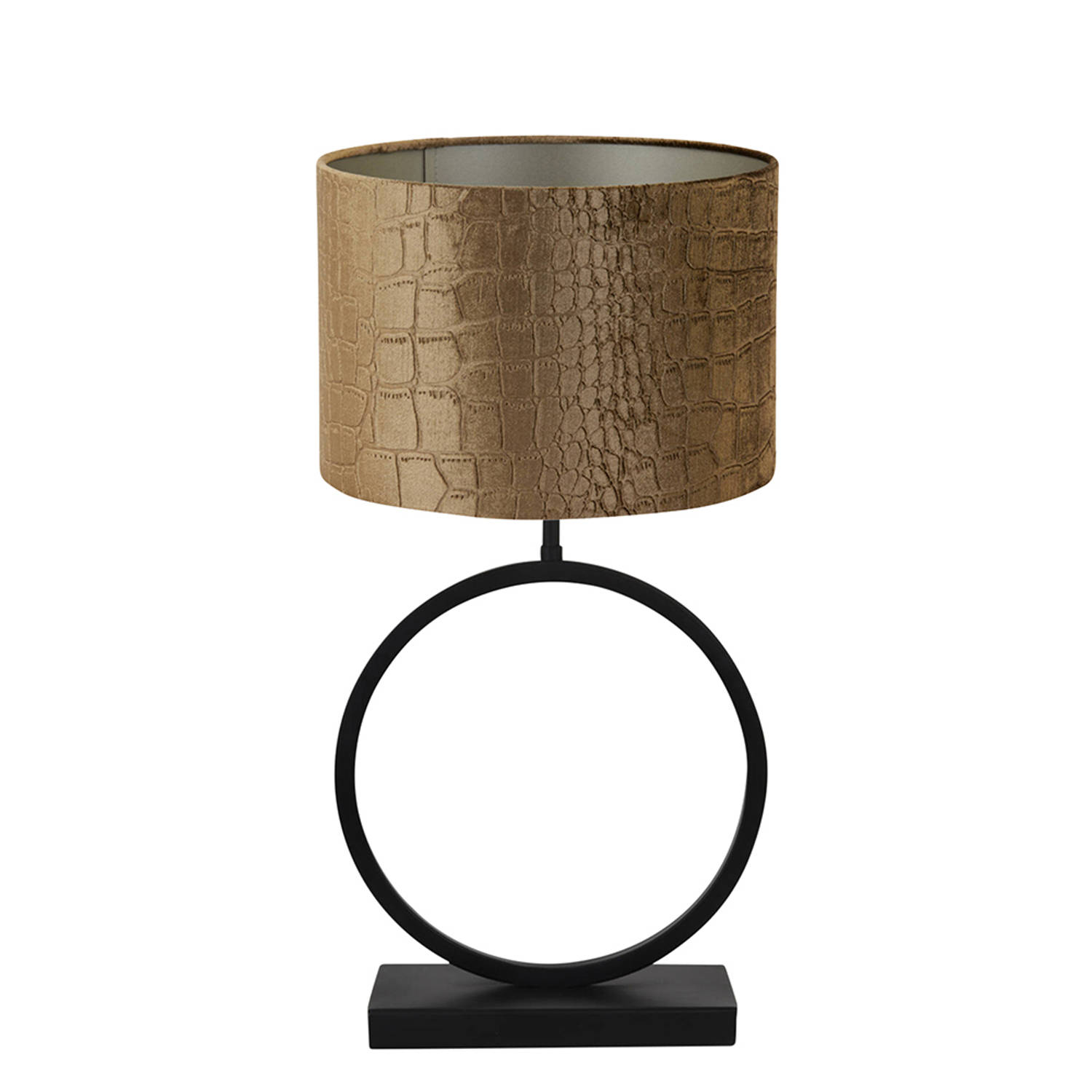 Light and Living Liva tafellamp - Ø 30 cm - E27 (grote fitting) - bruin