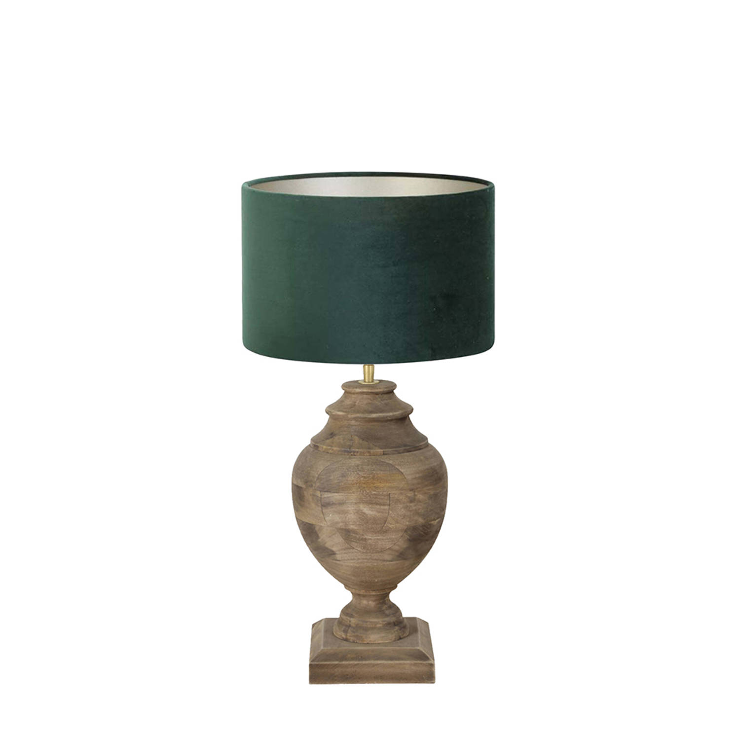 Light and Living Milazzo tafellamp - Ø 30 cm - E27 (grote fitting) - groen