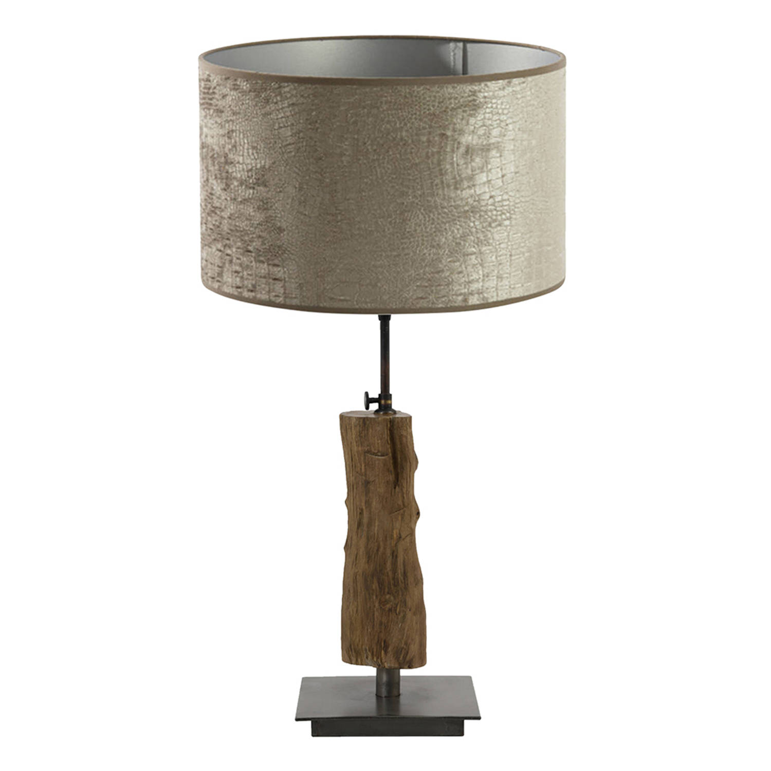 Light and Living Siji tafellamp - Ø 30 cm - E27 (grote fitting) - zilver