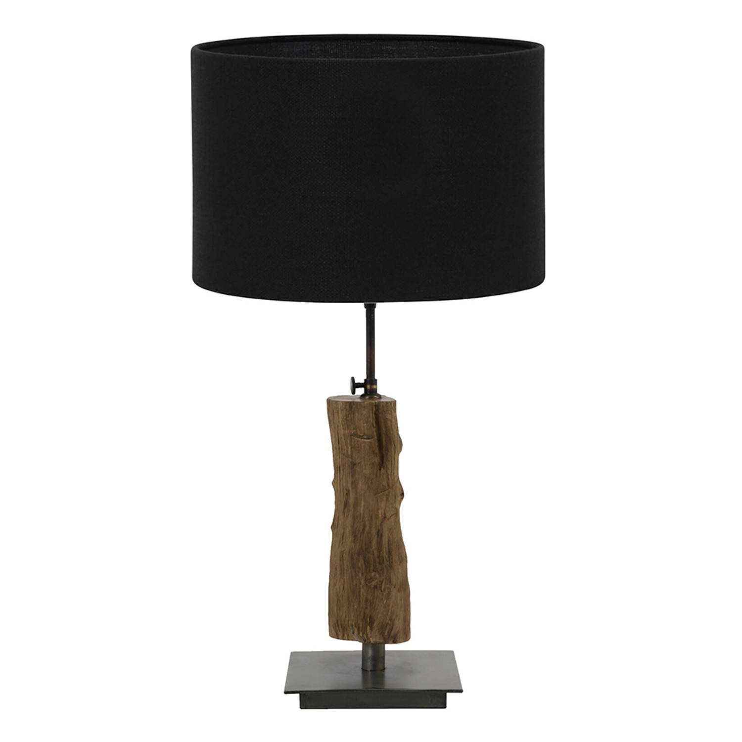 Light and Living Siji tafellamp - Ø 30 cm - E27 (grote fitting) - zwart