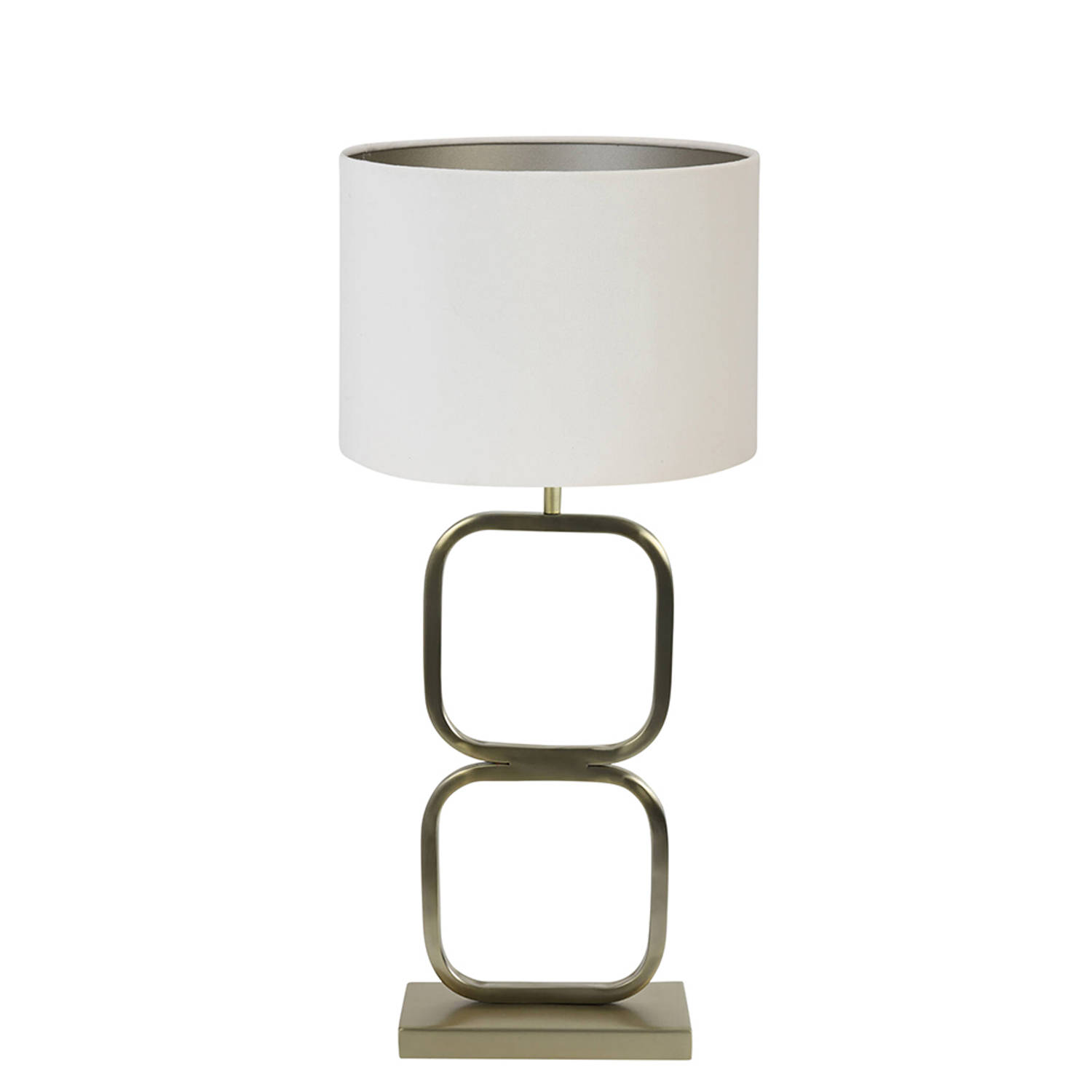 Light and Living Lutika tafellamp - Ø 30 cm - E27 (grote fitting) - wit