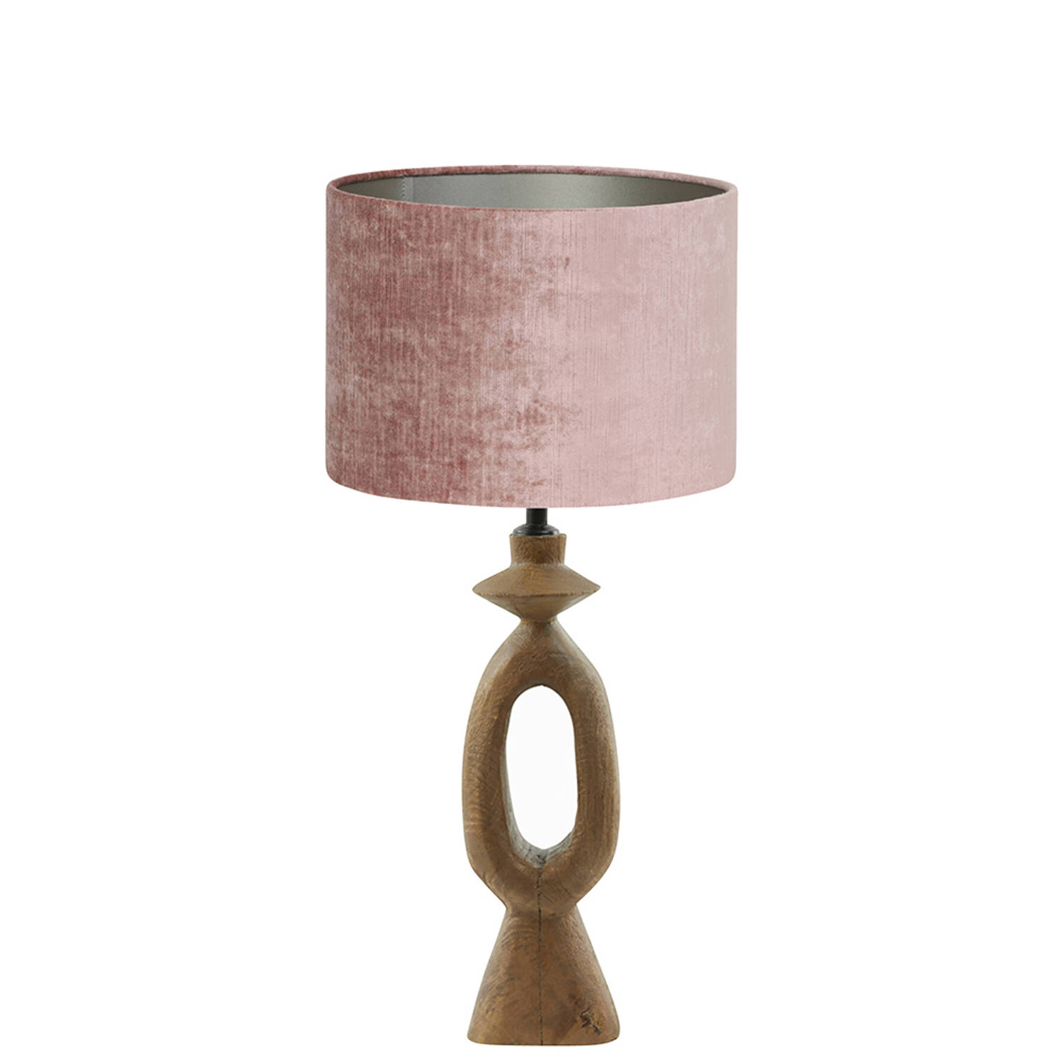 Light and Living Django tafellamp - Ø 30 cm - E27 (grote fitting) - roze