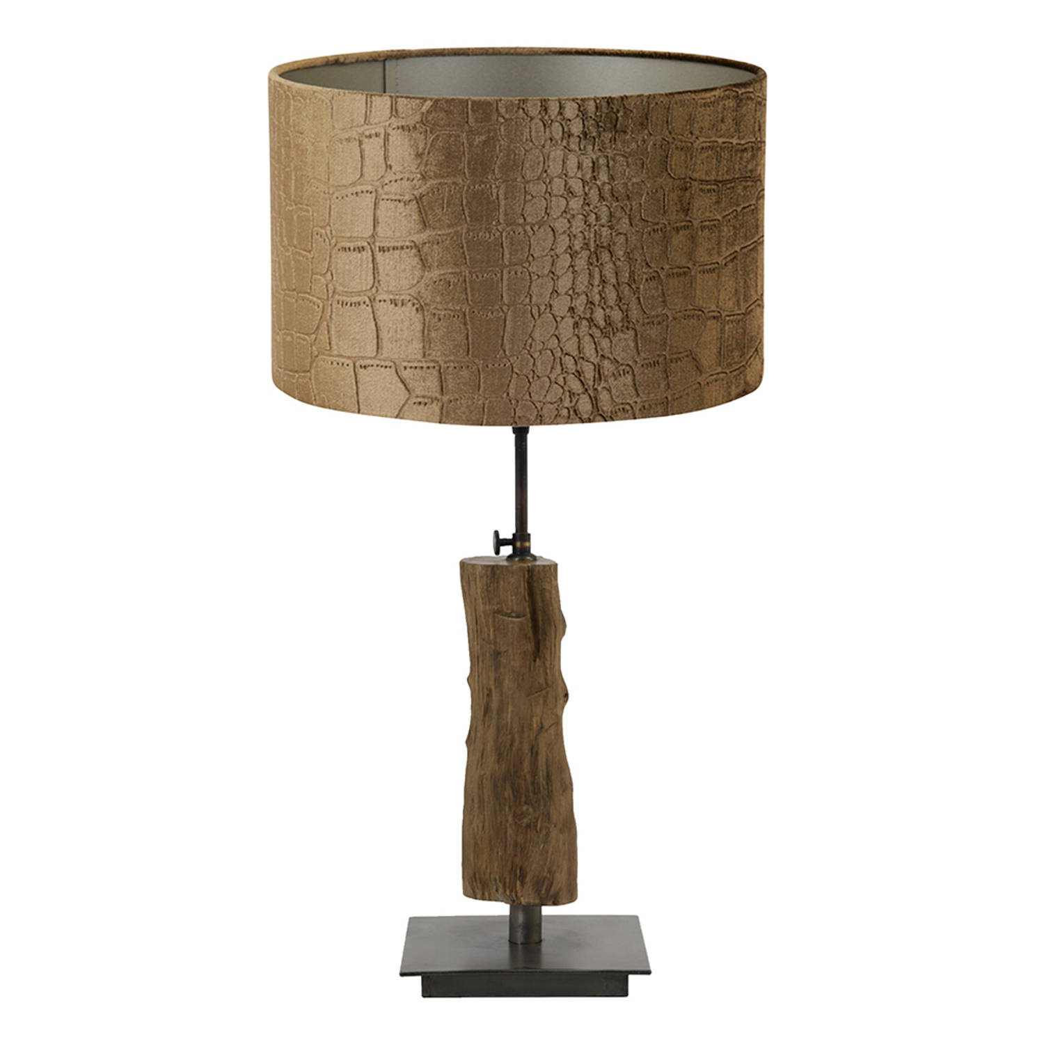Light and Living Siji tafellamp - Ø 30 cm - E27 (grote fitting) - bruin