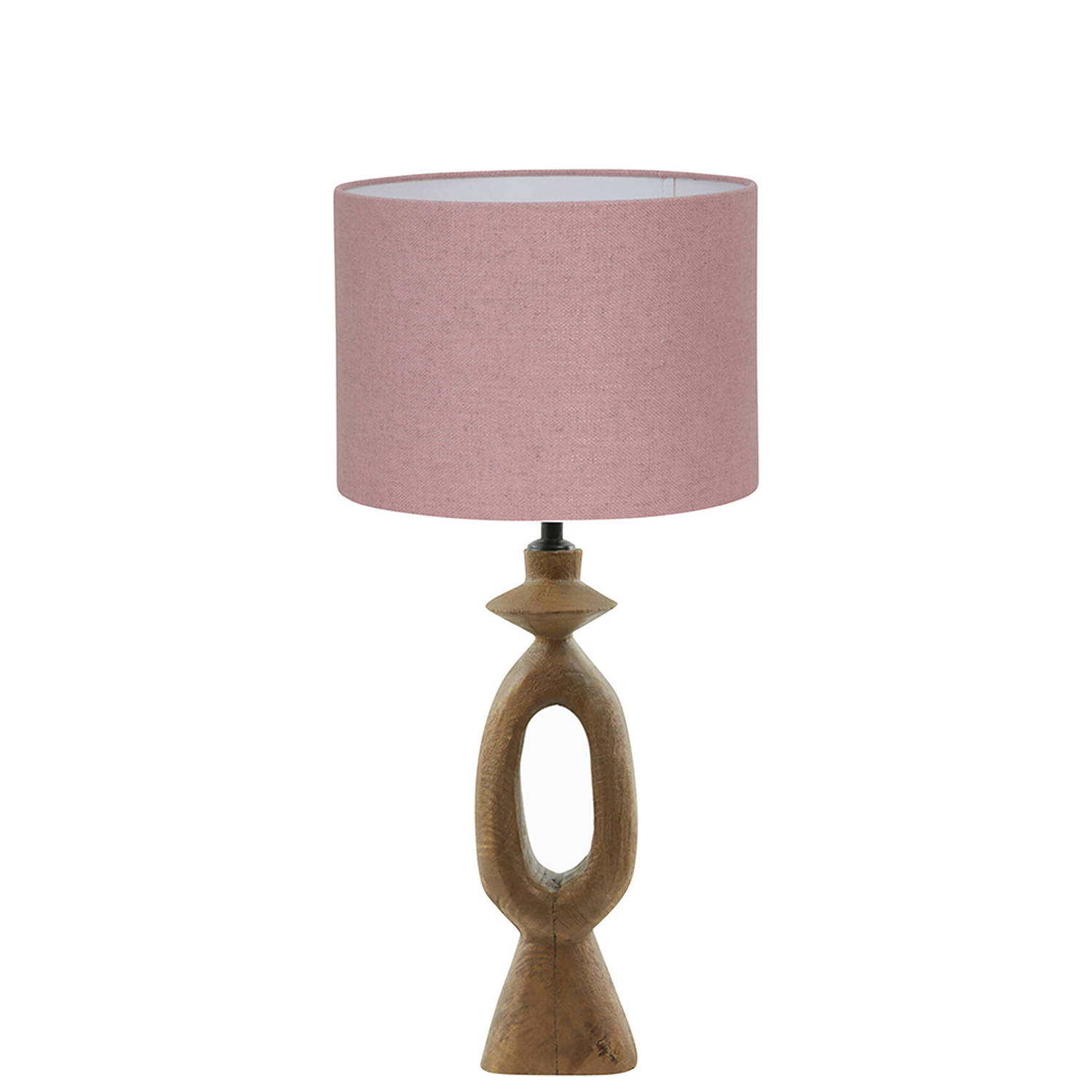 Light and Living Django tafellamp - Ø 30 cm - E27 (grote fitting) - roze