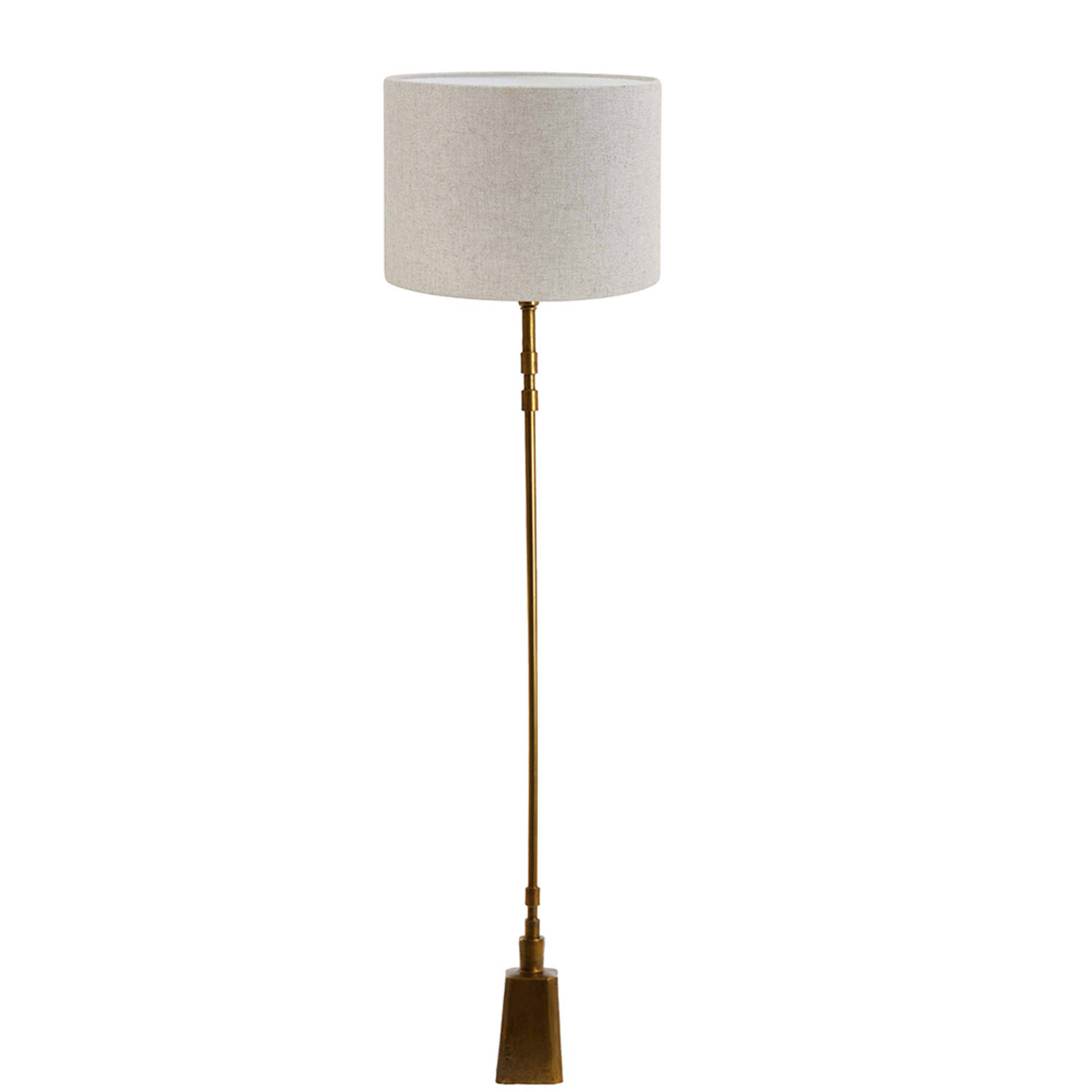 Light and Living Donah vloerlamp - Ø 50 cm - E27 (grote fitting) - bruin