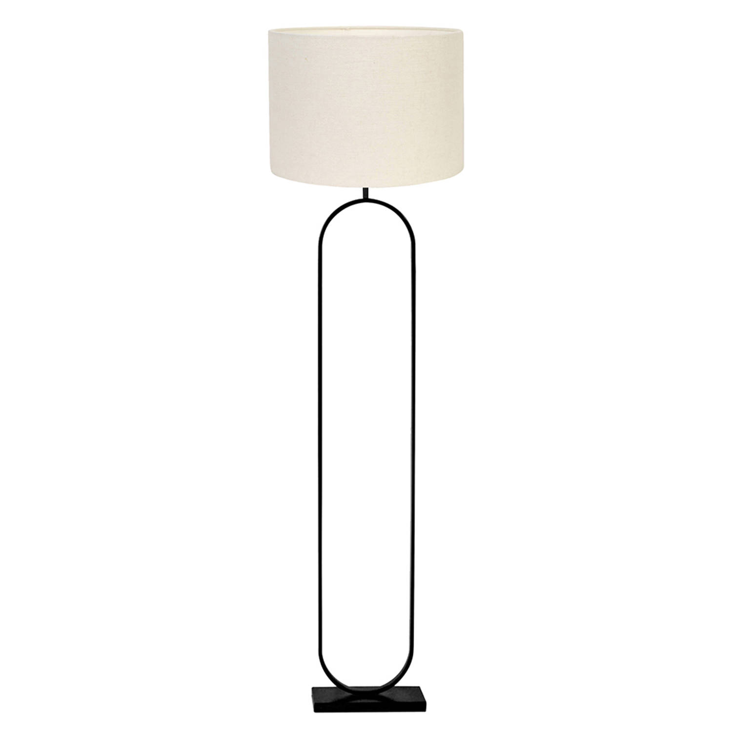 Light and Living Jamiri vloerlamp - Ø 50 cm - E27 (grote fitting) - wit