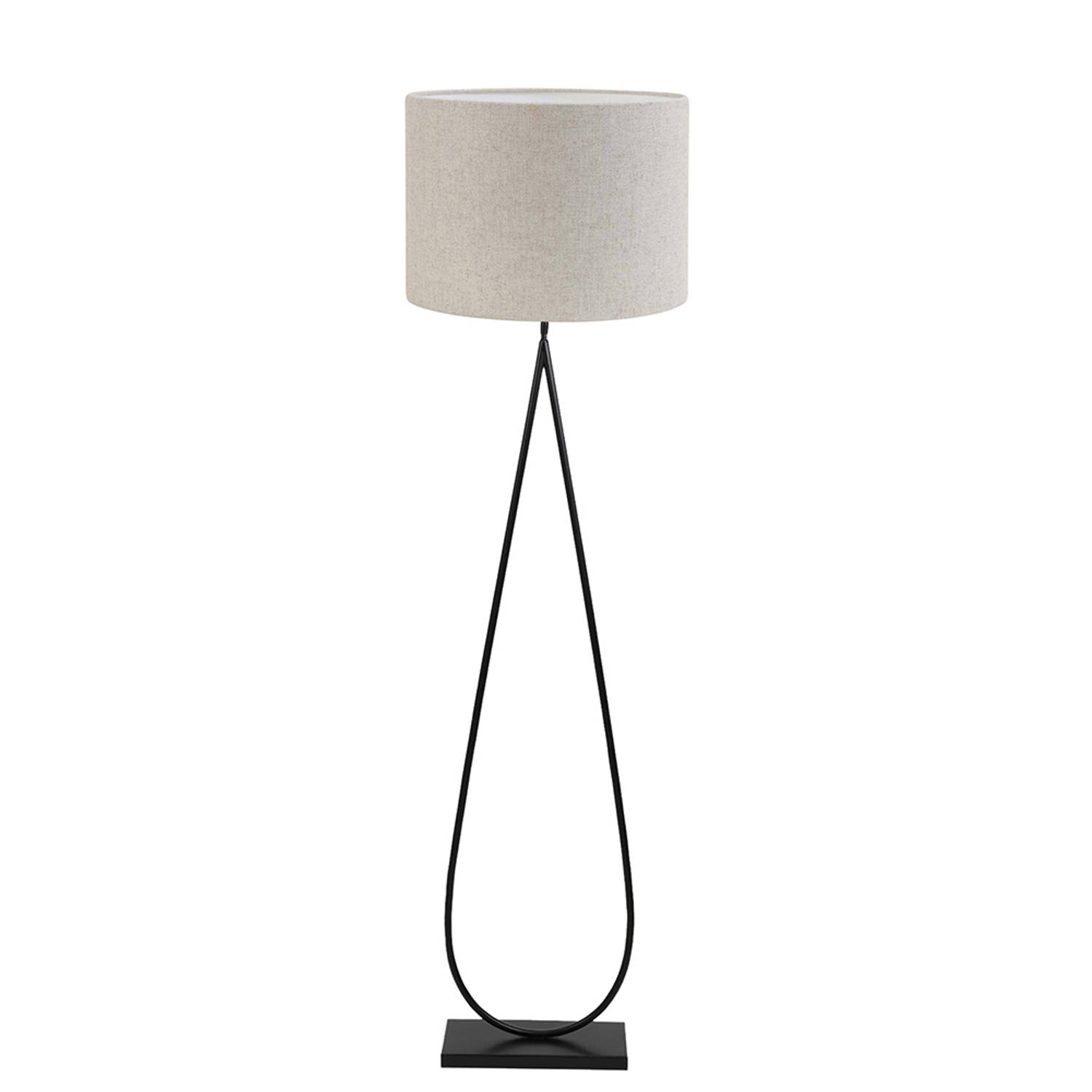 Light and Living Tamsu vloerlamp - Ø 50 cm - E27 (grote fitting) - bruin