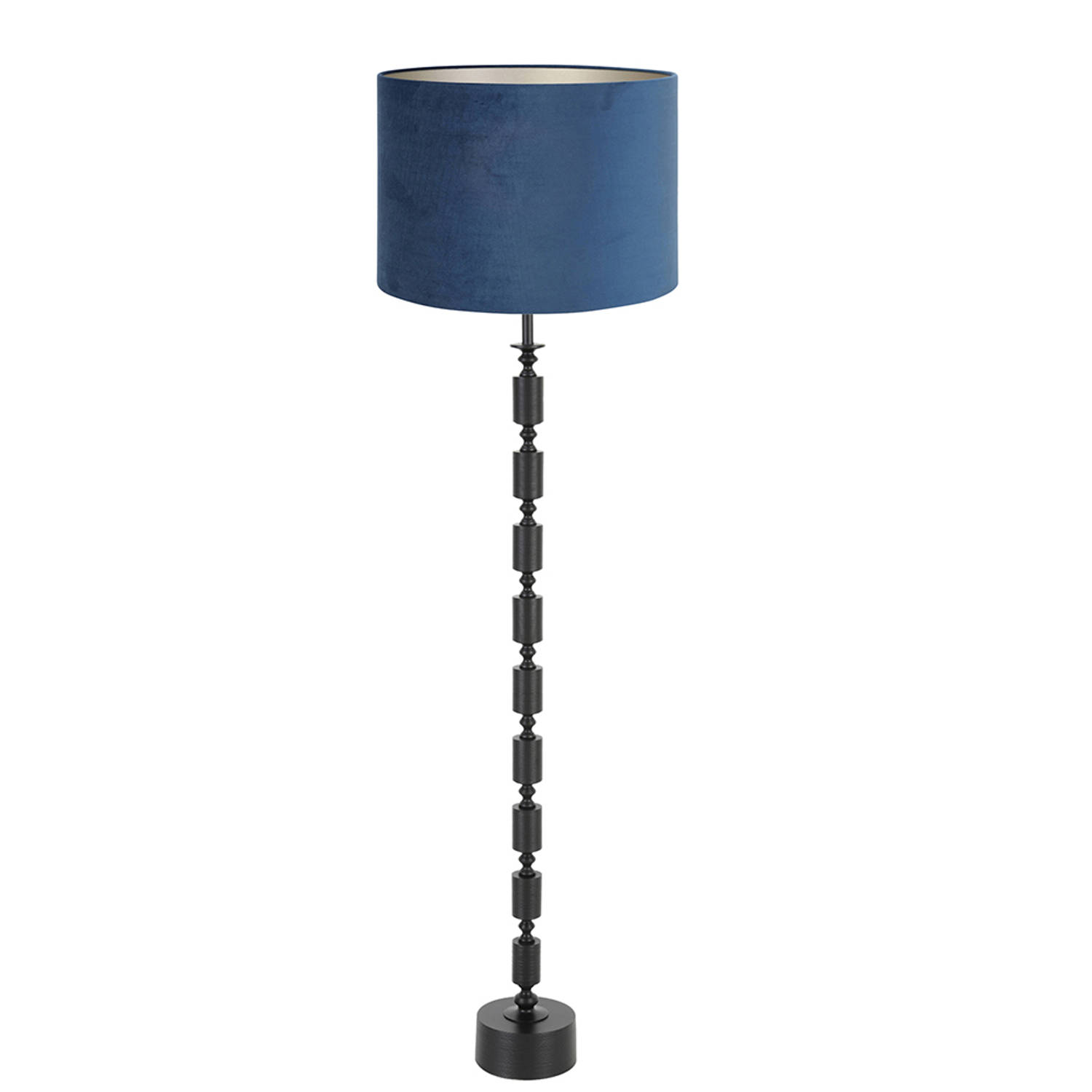 Light and Living Gitaya vloerlamp - Ø 50 cm - E27 (grote fitting) - blauw
