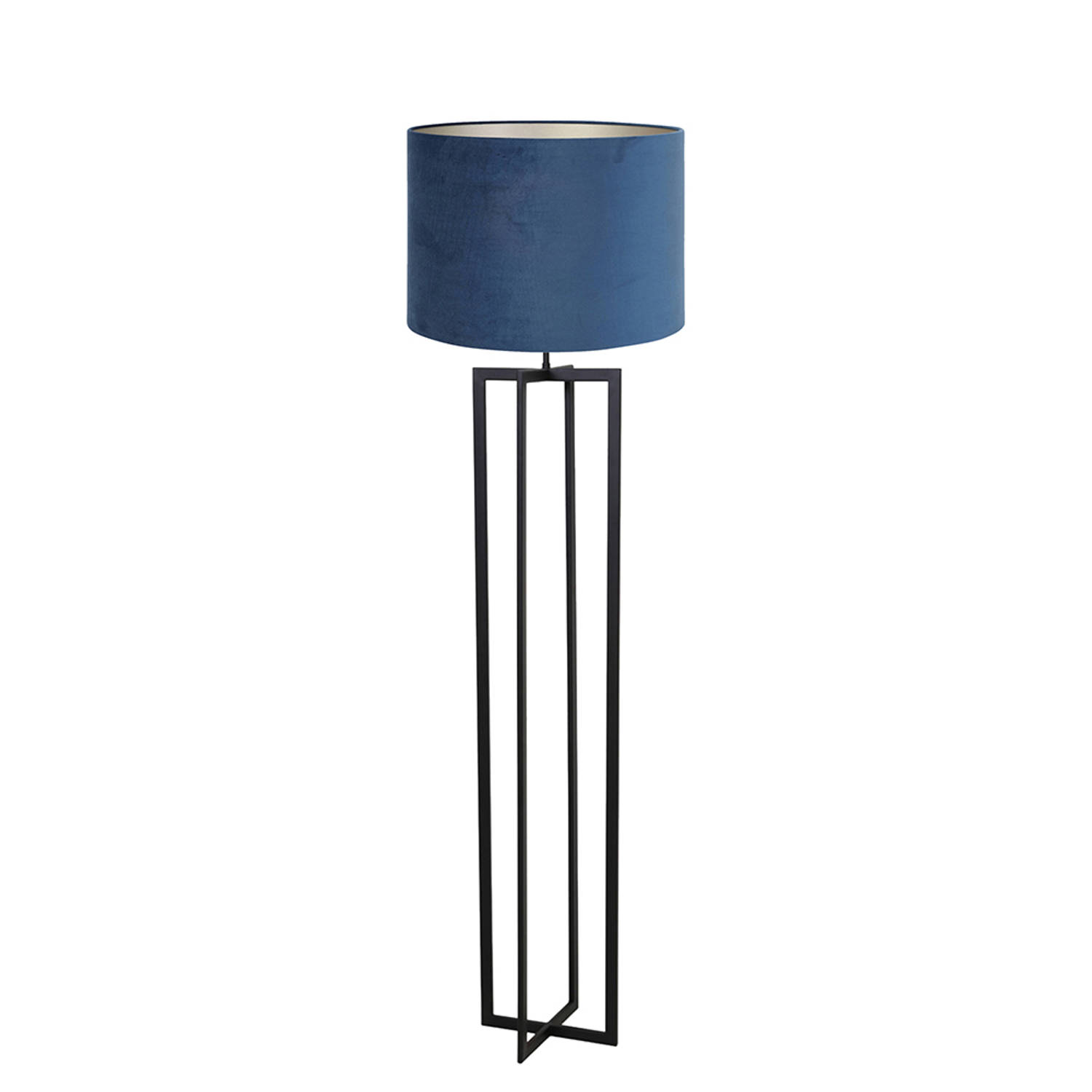 Light and Living Mace vloerlamp - Ø 50 cm - E27 (grote fitting) - blauw