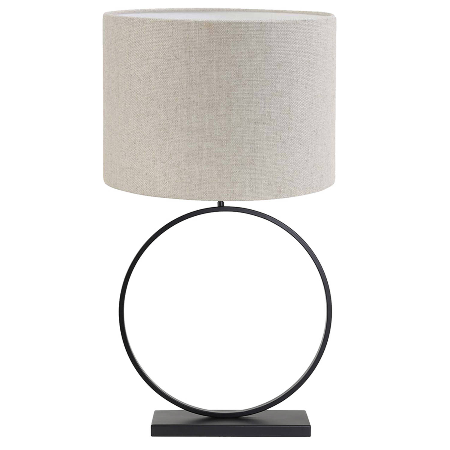 Light and Living Liva vloerlamp - Ø 50 cm - E27 (grote fitting) - bruin