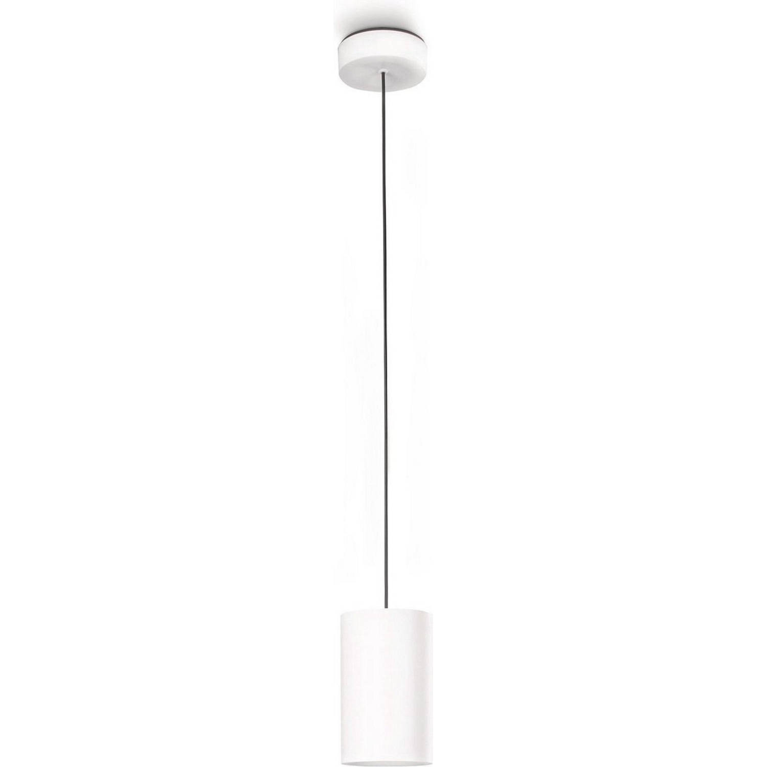 Lirio by Philips 40607-31-16: Minimalistische hanglamp met dimbare halogeenverlichting