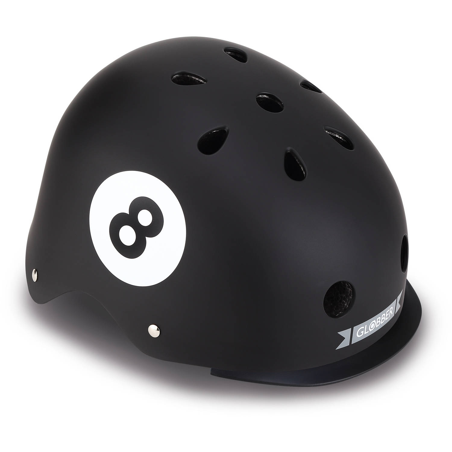 Globber Elite Lights helm zwart maat 48-53 cm