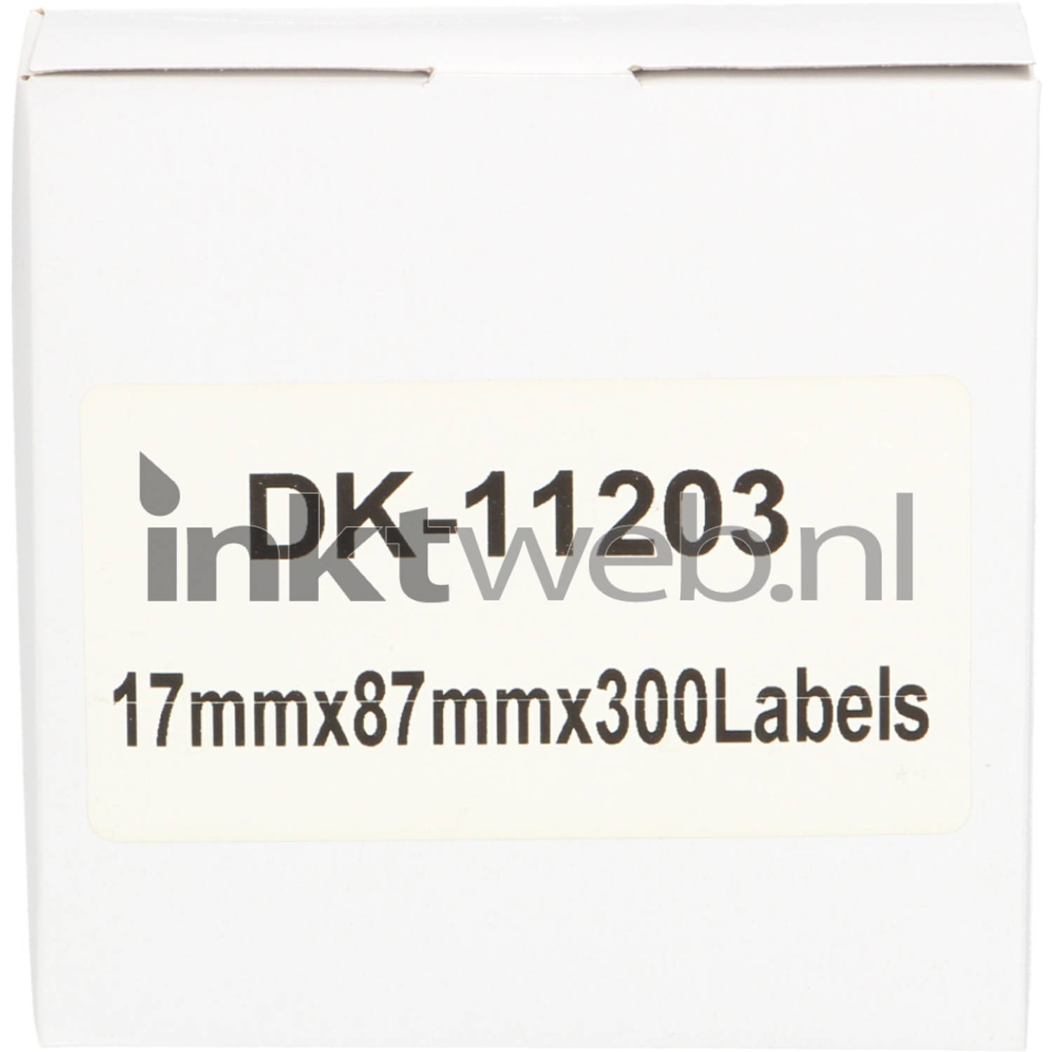 Huismerk Brother DK-11203 17 mm x 87 mm wit labels