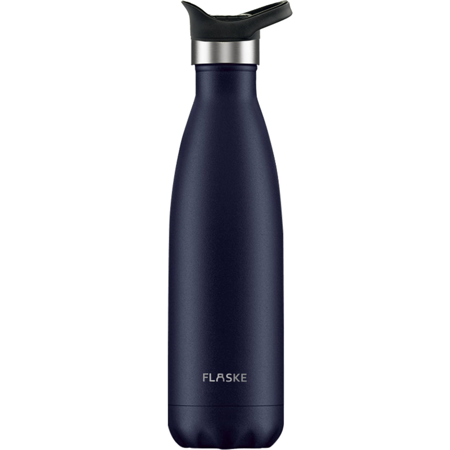 FLASKE FLASKE Sports Bottle - Shade - RVS Drinkfles van 500ML- Geschikt als waterfles, thermosfles en thermoskan
