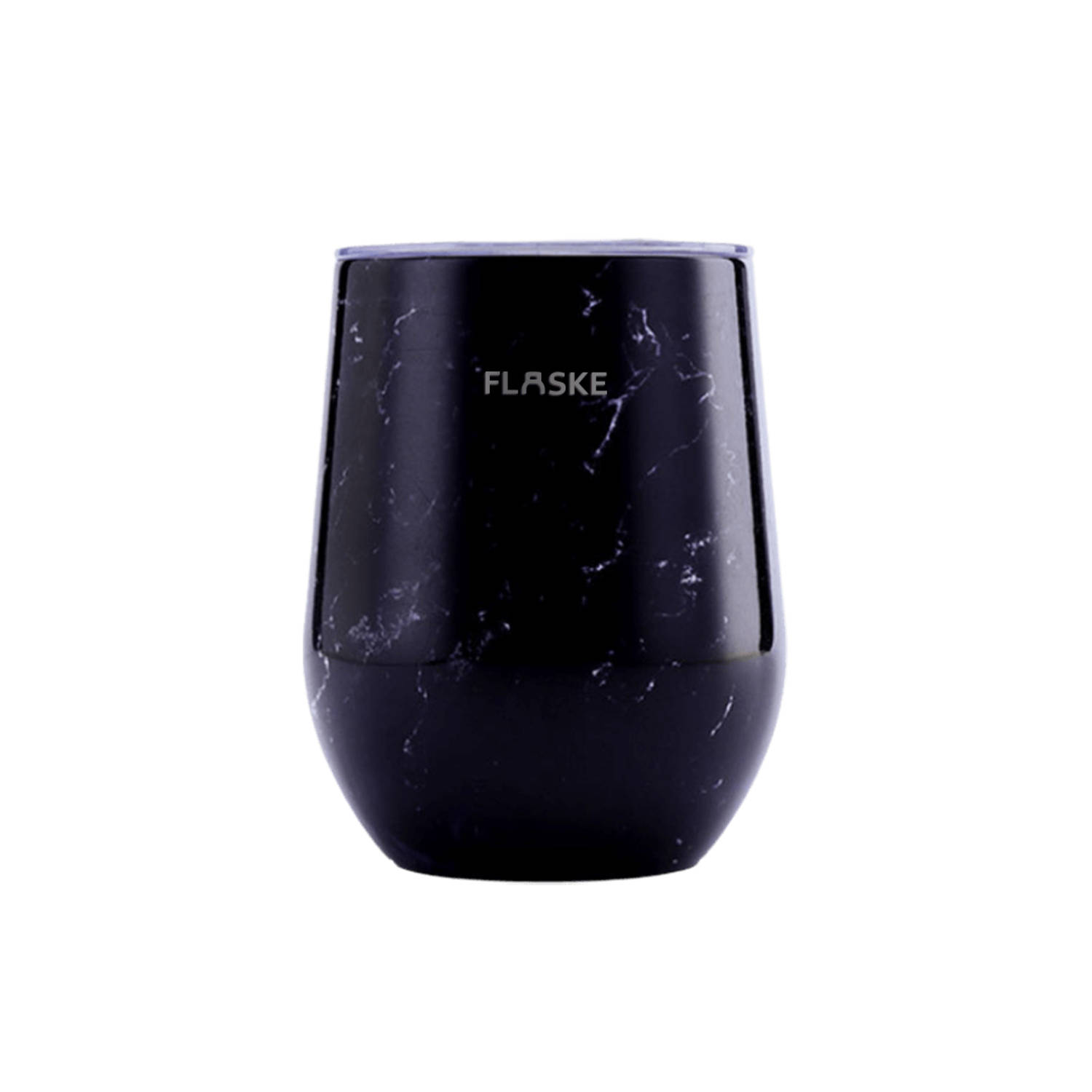 FLASKE Koffiebeker Soul Warming Cup - Marble Night - 250ml - RVS Koffiebeker to Go van 250ML