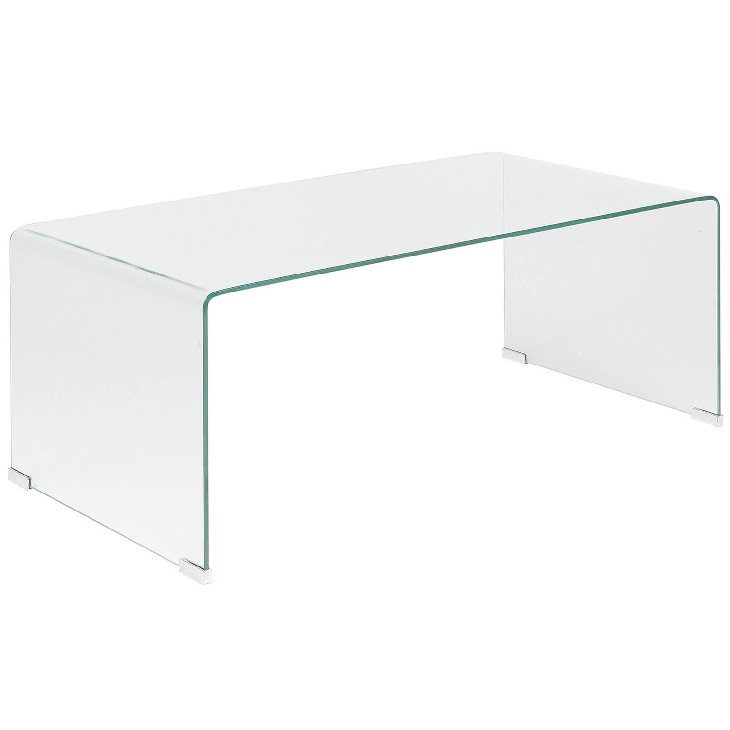 Beliani KENDALL Salontafel Transparant Veiligheidsglas