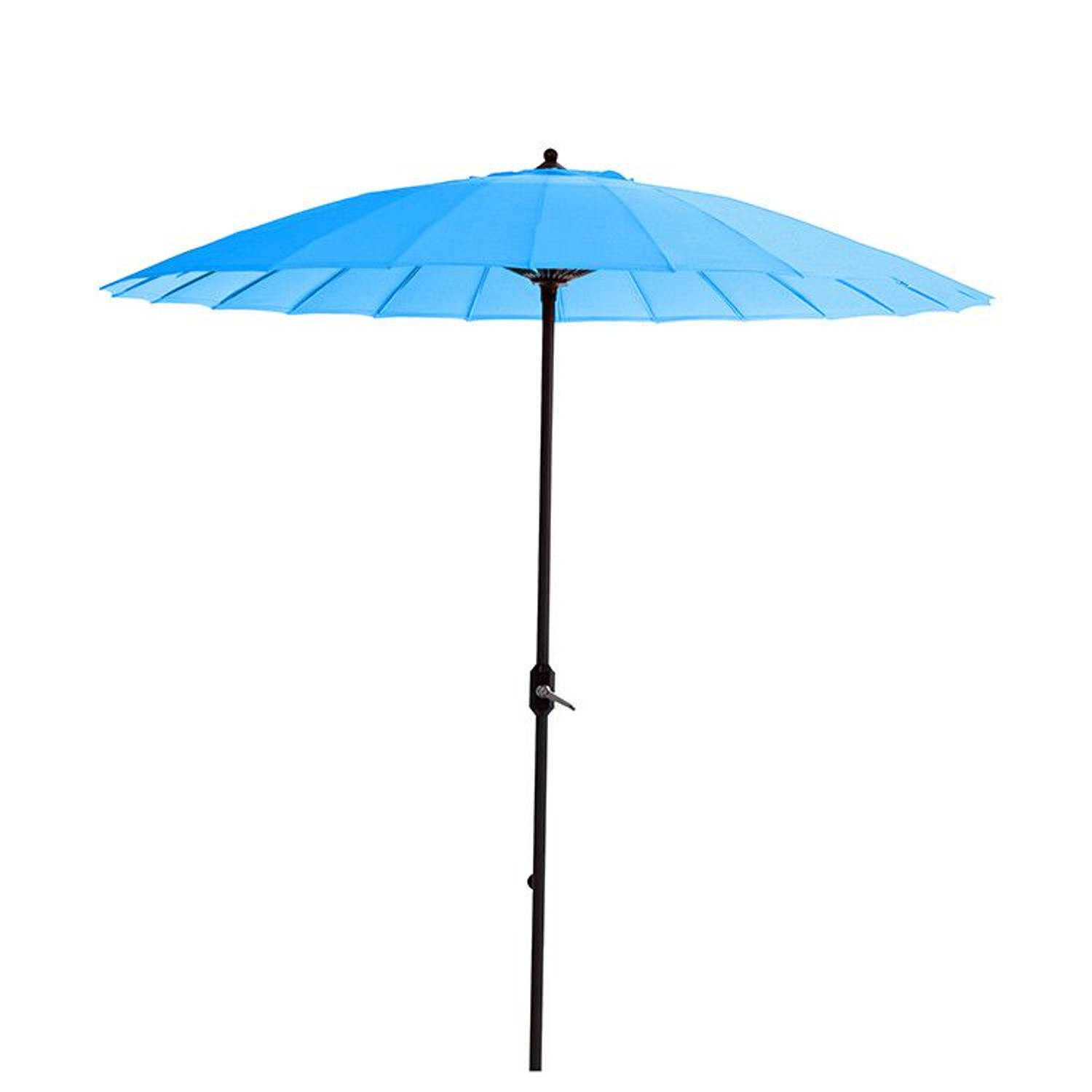 Manilla parasol Ã˜250 royal grey-licht blauw
