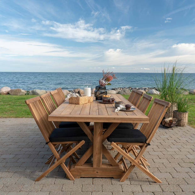 Volos tuintafel teak.