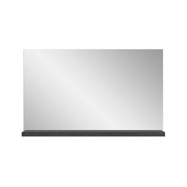 Shoelove spiegel 1 plank 95x59cm wit,grijs.