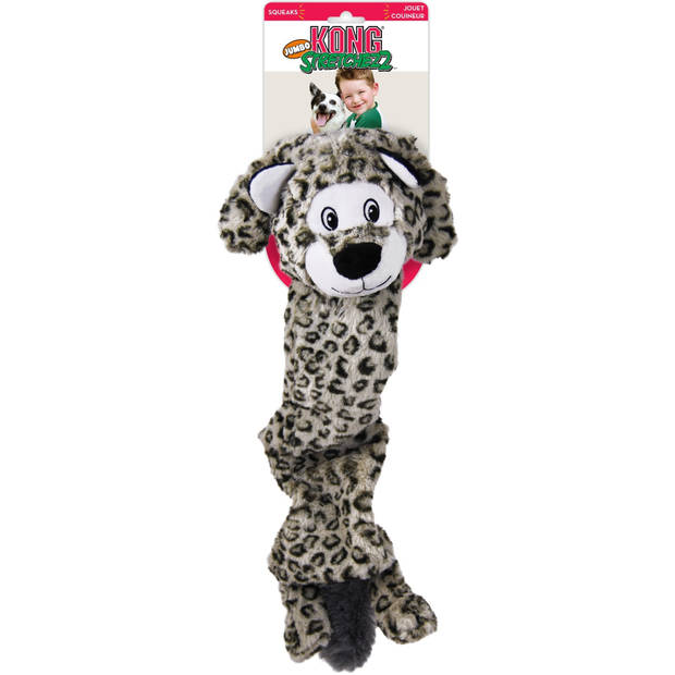 Kong - KONG hond jumbo Stretchezz snow leopard