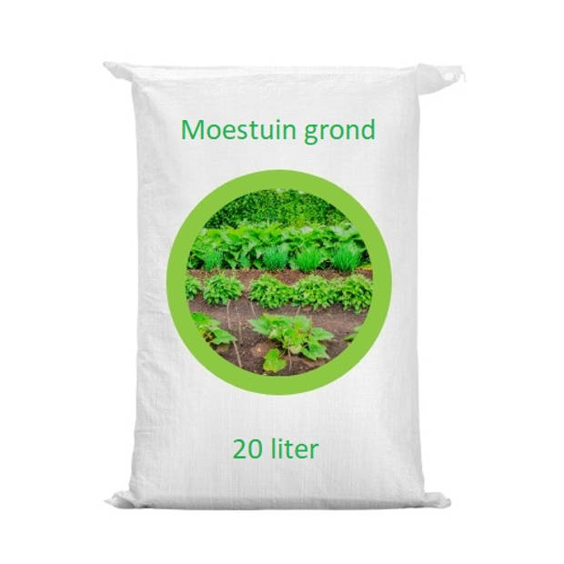 Warentuin Mix - Moestuin grond aarde 20 liter