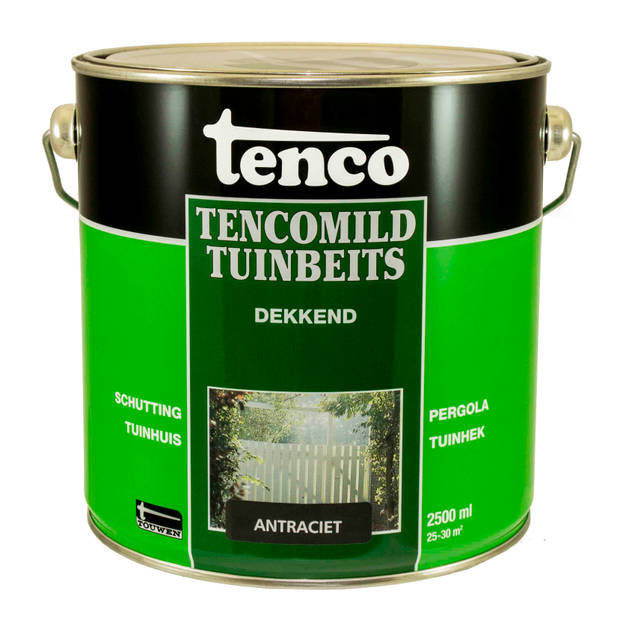 tenco - Dekkend antraciet 2,5l mild verf/beits