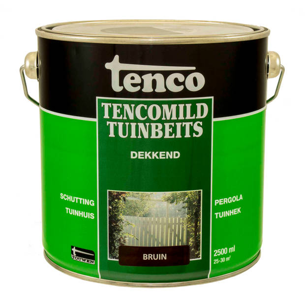 tenco - Dekkend bruin 2,5l mild verf/beits