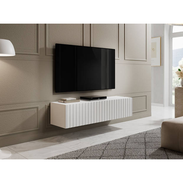 Meubella TV-Meubel William - Wit - 150 cm