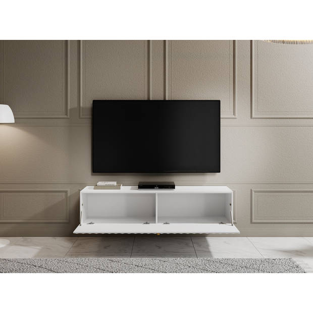 Meubella TV-Meubel William - Wit - 150 cm