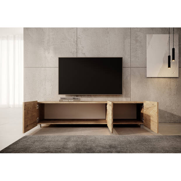 Meubella TV-Meubel Calabas - Kastanje - 150 cm