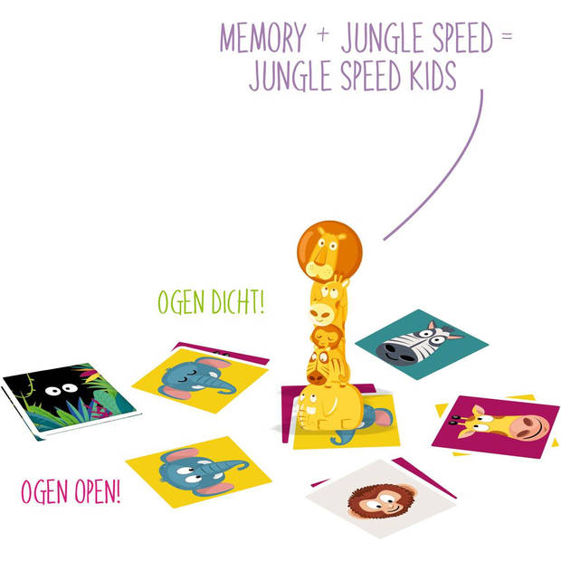 Jungle Speed Kids - Kaartspel