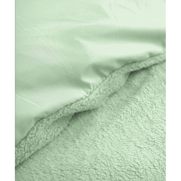 Sleeptime Teddy Dekbedovertrek - 240x200/220 + 2 kussenslopen 60x70 - Licht Groen - Lits-Jumeaux