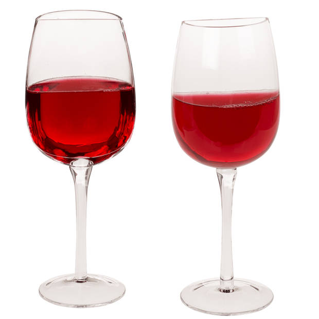 Half wijnglas - Transparant