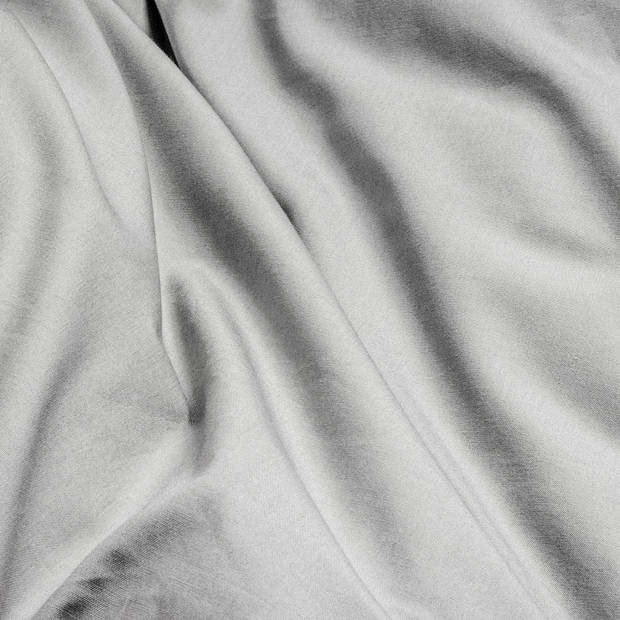 Luxe Egyptische Katoenen Dekbedovertrek Grijs Lits-Jumeaux 240x200/220 cm - Zeer Hoogwaardige Kwaliteit - Super Zacht
