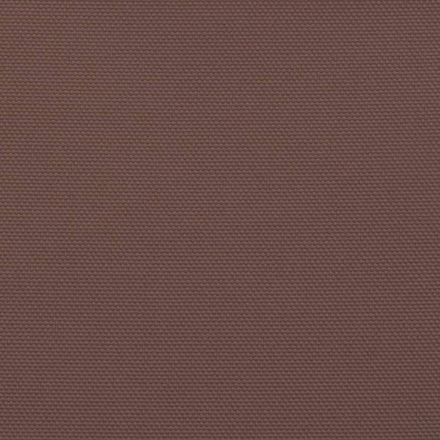 vidaXL Balkonscherm 75x800 cm 100% oxford polyester bruin